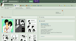 Desktop Screenshot of mikamatsuclub.deviantart.com