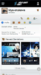Mobile Screenshot of kiya-orukawa.deviantart.com