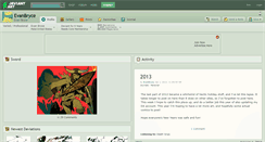 Desktop Screenshot of evanbryce.deviantart.com