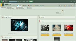 Desktop Screenshot of laiven2150.deviantart.com