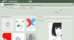 Desktop Screenshot of inuyashaayane14.deviantart.com