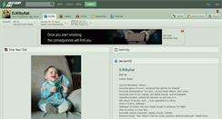 Desktop Screenshot of djkibykat.deviantart.com