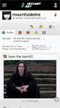 Mobile Screenshot of mournfuldesire.deviantart.com