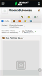 Mobile Screenshot of phoenixdunoveau.deviantart.com