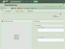 Tablet Screenshot of phoenixdunoveau.deviantart.com