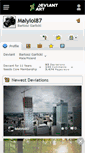Mobile Screenshot of malylol87.deviantart.com