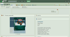 Desktop Screenshot of juniorgama.deviantart.com