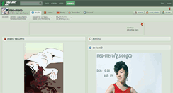 Desktop Screenshot of neo-mero.deviantart.com