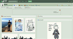 Desktop Screenshot of ameel.deviantart.com