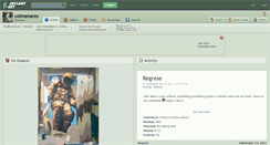 Desktop Screenshot of colmenares.deviantart.com