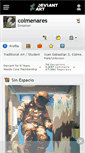 Mobile Screenshot of colmenares.deviantart.com