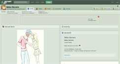 Desktop Screenshot of bebe-stevens.deviantart.com