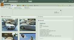 Desktop Screenshot of datedoctor.deviantart.com