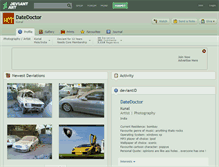 Tablet Screenshot of datedoctor.deviantart.com