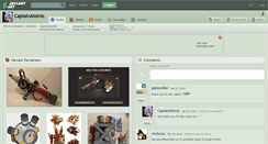 Desktop Screenshot of captainatomic.deviantart.com