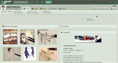 Desktop Screenshot of amentadesign.deviantart.com