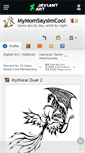 Mobile Screenshot of mymomsaysimcool.deviantart.com