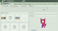 Desktop Screenshot of jessiesheram.deviantart.com