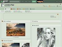 Tablet Screenshot of loredana-papp.deviantart.com