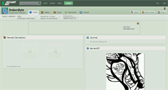 Desktop Screenshot of drakenbyte.deviantart.com