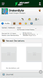 Mobile Screenshot of drakenbyte.deviantart.com