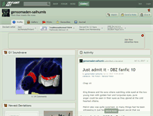 Tablet Screenshot of gensomaden-saihumis.deviantart.com