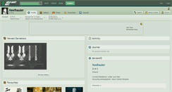 Desktop Screenshot of keelhauler.deviantart.com