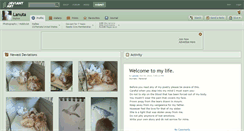 Desktop Screenshot of lanuta.deviantart.com
