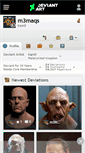 Mobile Screenshot of m3maqs.deviantart.com