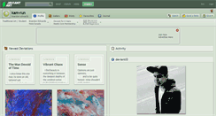 Desktop Screenshot of kam-run.deviantart.com