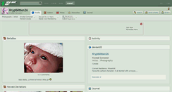 Desktop Screenshot of kryptkitten26.deviantart.com