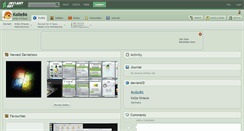 Desktop Screenshot of kolle86.deviantart.com