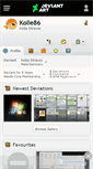 Mobile Screenshot of kolle86.deviantart.com