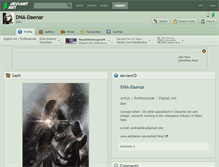 Tablet Screenshot of dna-daenar.deviantart.com