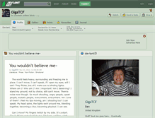 Tablet Screenshot of gigatcf.deviantart.com
