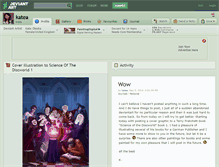 Tablet Screenshot of katea.deviantart.com