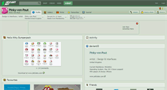 Desktop Screenshot of pinky-von-pout.deviantart.com
