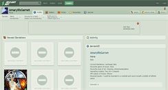 Desktop Screenshot of amaryllisgarnet.deviantart.com