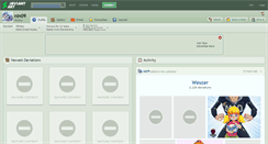Desktop Screenshot of nin09.deviantart.com