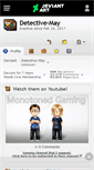 Mobile Screenshot of detective-may.deviantart.com