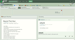Desktop Screenshot of forbiddenhero.deviantart.com