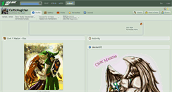 Desktop Screenshot of celticmagician.deviantart.com