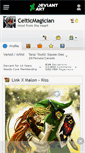 Mobile Screenshot of celticmagician.deviantart.com
