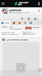 Mobile Screenshot of lyrieyumi.deviantart.com