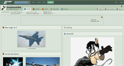Desktop Screenshot of greyhound-bus.deviantart.com