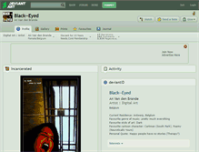 Tablet Screenshot of black--eyed.deviantart.com