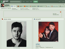 Tablet Screenshot of ejdlajn.deviantart.com