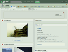 Tablet Screenshot of d-ma.deviantart.com