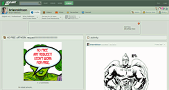 Desktop Screenshot of brianrobinson.deviantart.com