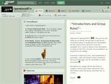 Tablet Screenshot of operationart.deviantart.com